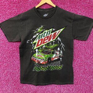 Mountain Dew Dew Lightnin' Racing T-Shirt Large